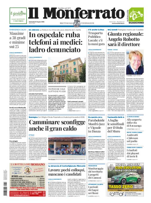 Il Monferrato - Edizione 47 del 23/06/2026